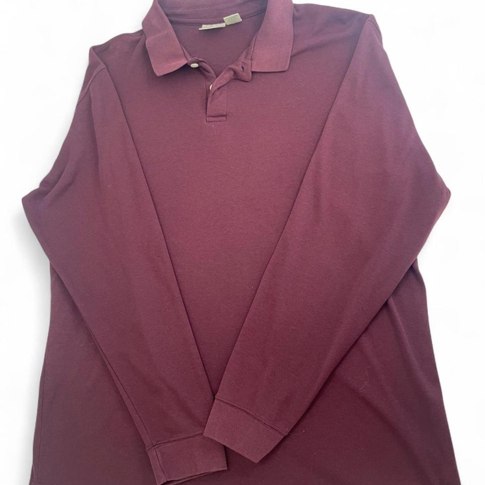 L.L. Bean Men's Maroon Polo Shirt